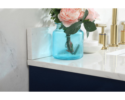 Elegant Bathroom Vanity - Blue (VF19436BL-BS)