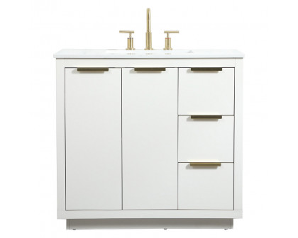 Elegant - Bathroom Vanity (PNT-VF19436)