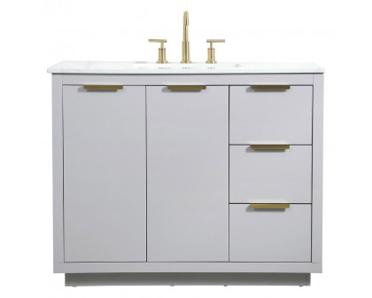 Elegant - Bathroom Vanity (PNT-VF19436)