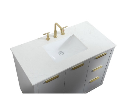 Elegant Bathroom Vanity - Gray (VF19442GR)