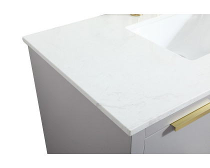 Elegant Bathroom Vanity - Gray (VF19442GR)