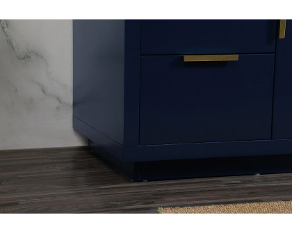 Elegant Bathroom Vanity - Blue (VF19448BL)