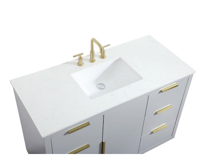 Elegant Bathroom Vanity - Gray (VF19448GR)