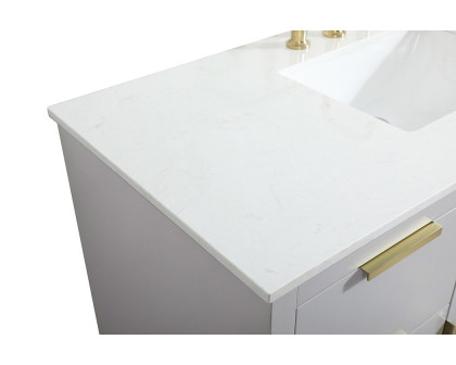 Elegant Bathroom Vanity - Gray (VF19448GR)