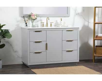 Elegant Bathroom Vanity - Gray (VF19448GR)