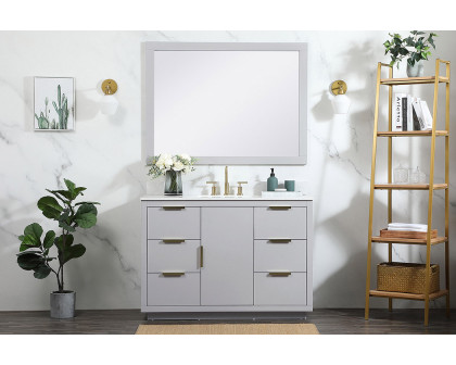 Elegant Bathroom Vanity - Gray (VF19448GR-BS)