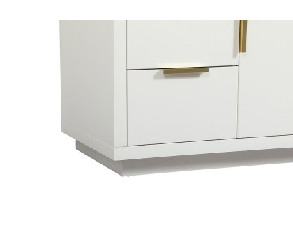 Elegant Bathroom Vanity - White (VF19448WH-BS)