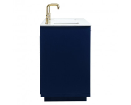 Elegant Bathroom Vanity - Blue (VF19460DBL)