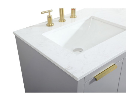 Elegant Bathroom Vanity - Gray (VF19460DGR)