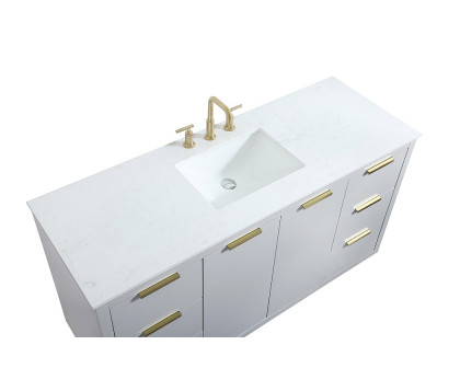 Elegant Bathroom Vanity - Gray (VF19460GR)