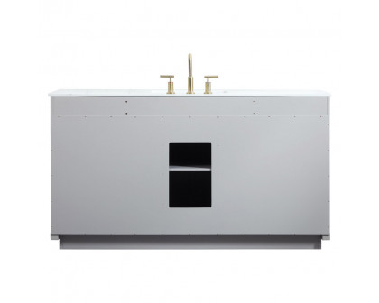 Elegant Bathroom Vanity - Gray (VF19460GR)