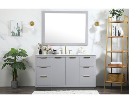 Elegant Bathroom Vanity - Gray (VF19460GR)