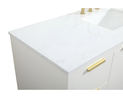 Elegant Bathroom Vanity - White (VF19460WH)