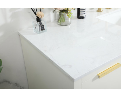 Elegant Bathroom Vanity - White (VF19460WH)