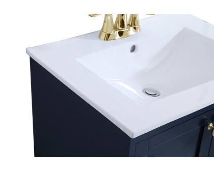 Elegant Bathroom Vanity - Blue (VF2100BL)