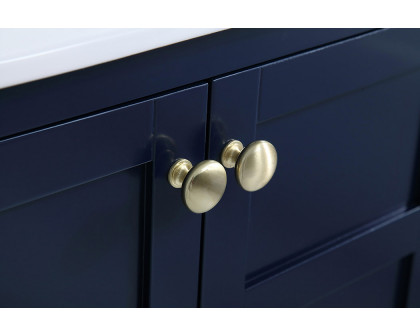 Elegant Bathroom Vanity - Blue (VF2100BL)