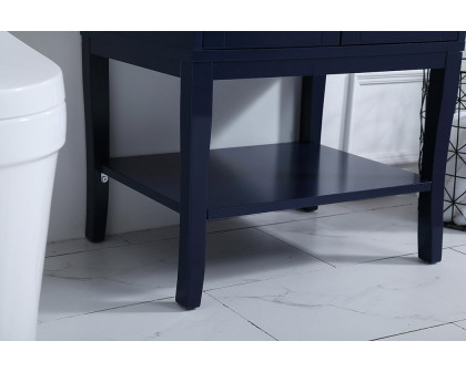 Elegant Bathroom Vanity - Blue (VF2100BL)