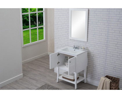 Elegant Bathroom Vanity - White (VF2100WH)