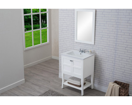 Elegant Bathroom Vanity - White (VF2100WH)