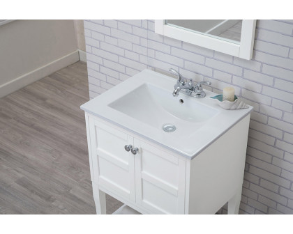 Elegant Bathroom Vanity - White (VF2100WH)