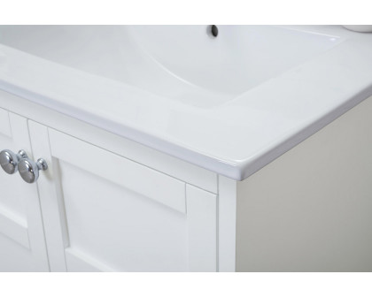 Elegant Bathroom Vanity - White (VF2100WH)