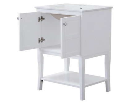 Elegant Bathroom Vanity - White (VF2100WH)