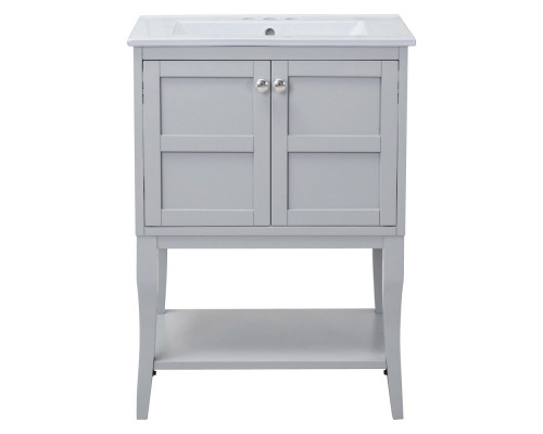 Elegant Bathroom Vanity - Gray (VF2101WH)