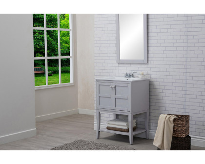 Elegant Bathroom Vanity - Gray (VF2101WH)