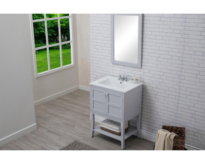 Elegant Bathroom Vanity - Gray (VF2101WH)