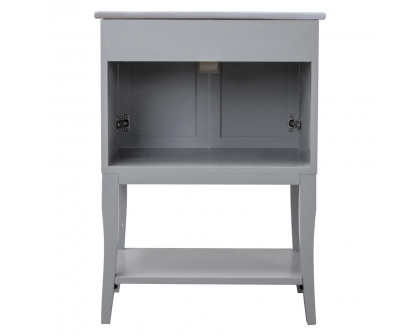 Elegant Bathroom Vanity - Gray (VF2101WH)