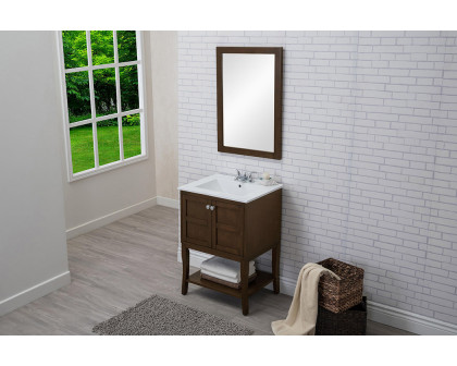 Elegant Bathroom Vanity - Antique Coffee (VF2102AC)