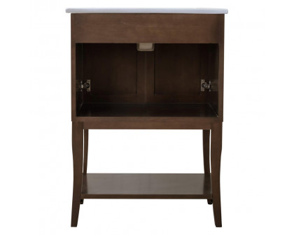 Elegant Bathroom Vanity - Antique Coffee (VF2102AC)