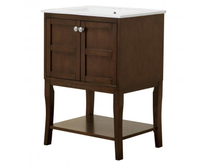 Elegant Bathroom Vanity - Antique Coffee (VF2102AC)