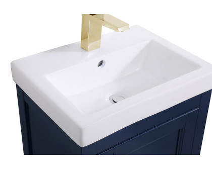 Elegant Bathroom Vanity - Blue (VF2218BL)