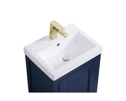 Elegant Bathroom Vanity - Blue (VF2218BL)