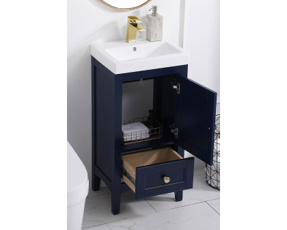 Elegant Bathroom Vanity - Blue (VF2218BL)