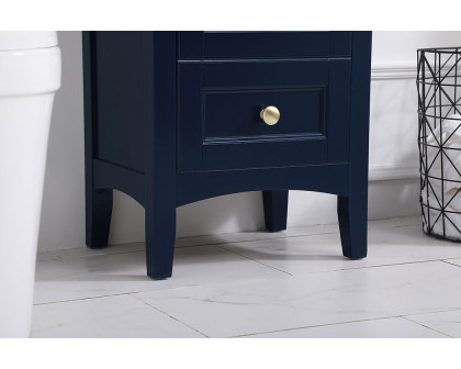 Elegant Bathroom Vanity - Blue (VF2218BL)