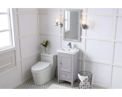 Elegant Bathroom Vanity - Gray (VF2218GR)