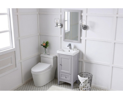 Elegant Bathroom Vanity - Gray (VF2218GR)