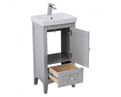 Elegant Bathroom Vanity - Gray (VF2218GR)