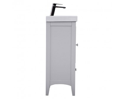 Elegant Bathroom Vanity - Gray (VF2218GR)