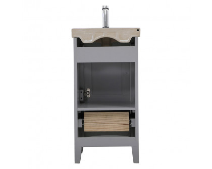 Elegant Bathroom Vanity - Gray (VF2218GR)