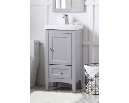 Elegant Bathroom Vanity - Gray (VF2218GR)