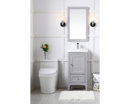 Elegant Bathroom Vanity - Gray (VF2218GR)