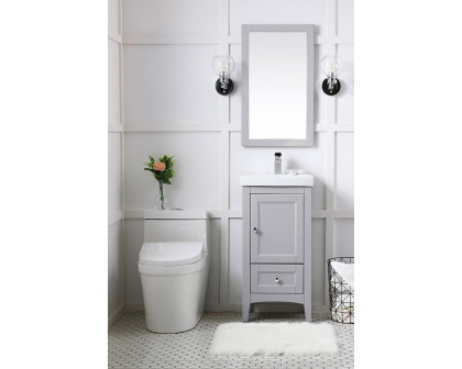 Elegant Bathroom Vanity - Gray (VF2218GR)