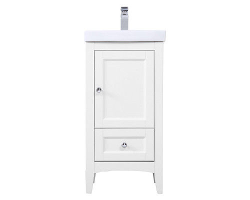 Elegant Bathroom Vanity - White (VF2218WH)