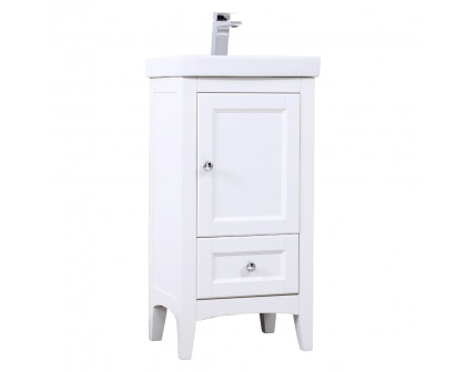 Elegant Bathroom Vanity - White (VF2218WH)