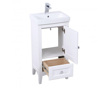 Elegant Bathroom Vanity - White (VF2218WH)