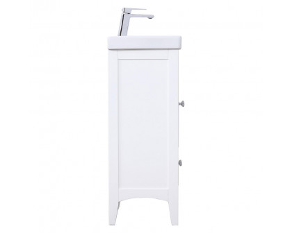 Elegant Bathroom Vanity - White (VF2218WH)