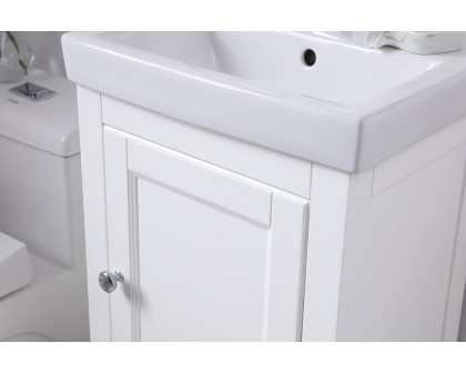 Elegant Bathroom Vanity - White (VF2218WH)